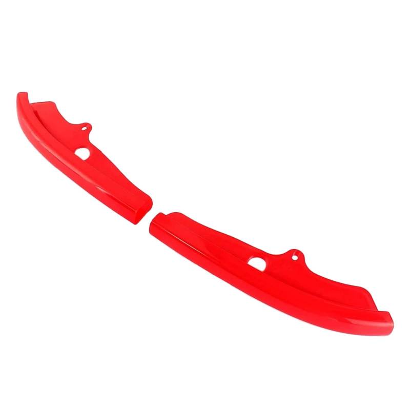ATATKRT 2 Stück 68327082AA Auto-Frontstoßstangen-Lippenschutzabdeckungen Kompatibel mit Dodge Challenger SRT 392 2015 2016 2017 2018 Autozubehör Antikollisions-Automobilmodifikation(A) von ATATKRT