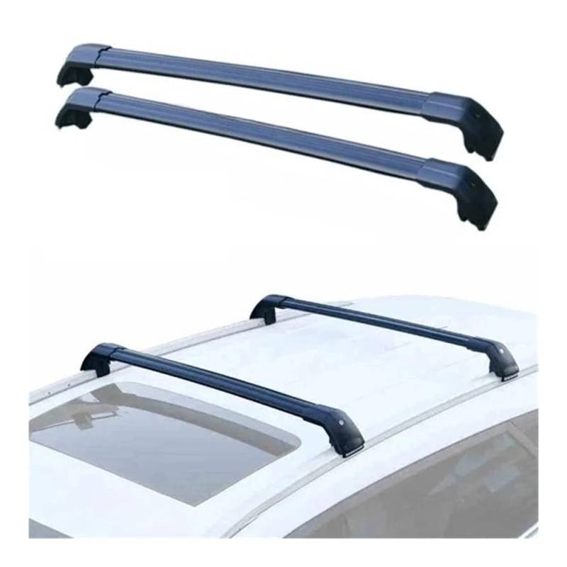 ATATKRT 2-teilige Dachgepäckträger-Querstangen | Hochleistungs-Aluminium-Querstangen, kompatibel mit Zeekr 7X, mit T-Nut und abschließbarem Design(Black) von ATATKRT