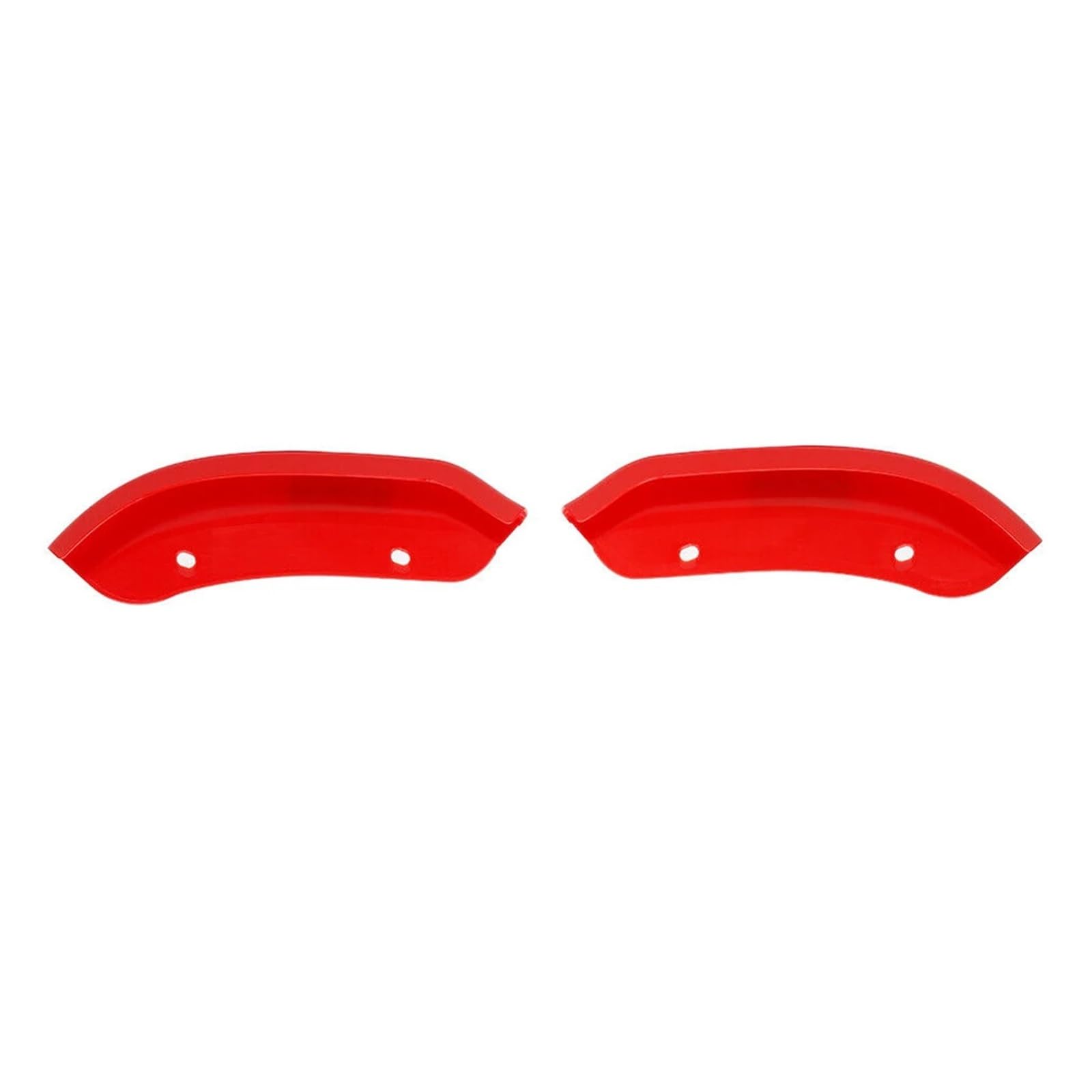 ATATKRT 2x Frontstoßstangen-Lippenschutzabdeckung Kompatibel mit Dodge Challenger SRT Scat Pack 2015-20 Stoßstangenschutz Diffusor Spoiler Splitterschutz Antikollisions-Automobilmodifikation(A) von ATATKRT