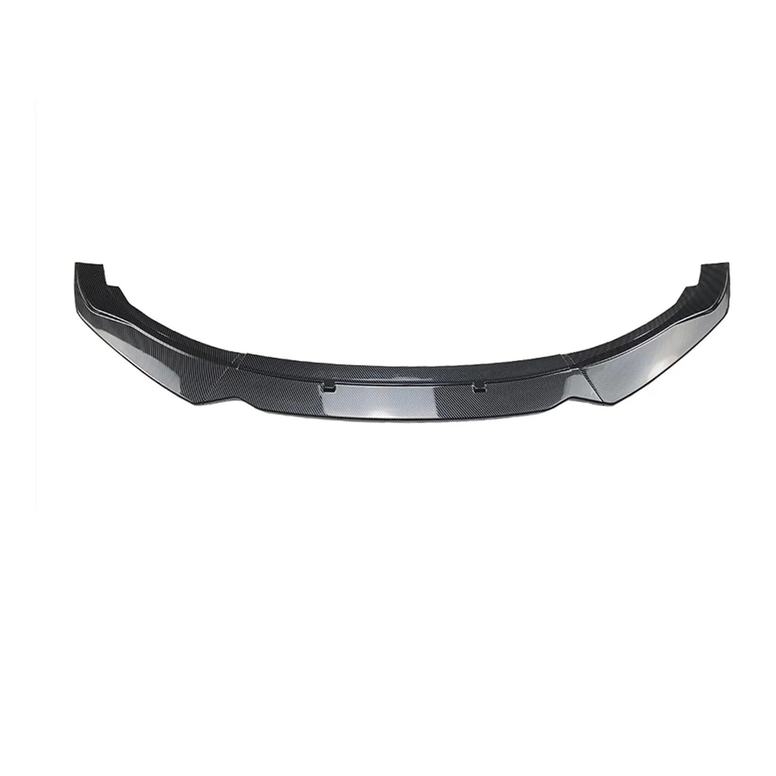 ATATKRT 3-teilige Auto-Frontspoilerlippe, kompatibel mit BMW F20 F21 1er-Serie 116i 118i 120i 2011–2019, PP-Stoßfänger-Canard-Lippensplitter, Antikollisions-Automobilmodifikation(Carbon Look) von ATATKRT