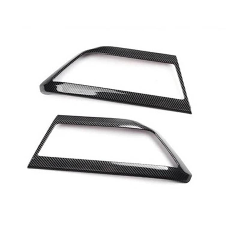 ATATKRT 4 stücke Auto Zubehör Innen Tür Griffe Abdeckung Trim Kompatibel for Land Rover Defender 110 2020-2023 Schutz Auto Innen zubehör(2PCS Carbon) von ATATKRT