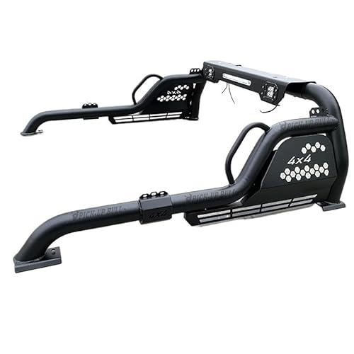 ATATKRT 4WD Truck Parts Universal-Überrollbügel aus Stahl mit Licht, kompatibel mit Ranger, kompatibel mit Hilux Navara Np300 D40 Dmax Pickup Truck Bed Rack Überrollbügel ATATKRT 4WD Truck Parts Universal-Überrollbügel aus Stahl mit Licht, kompatibel mit Ranger, kompatibel mit Hilux Navara Np300 D40 Dmax Pickup Truck Bed Rack Überrollbügel von ATATKRT