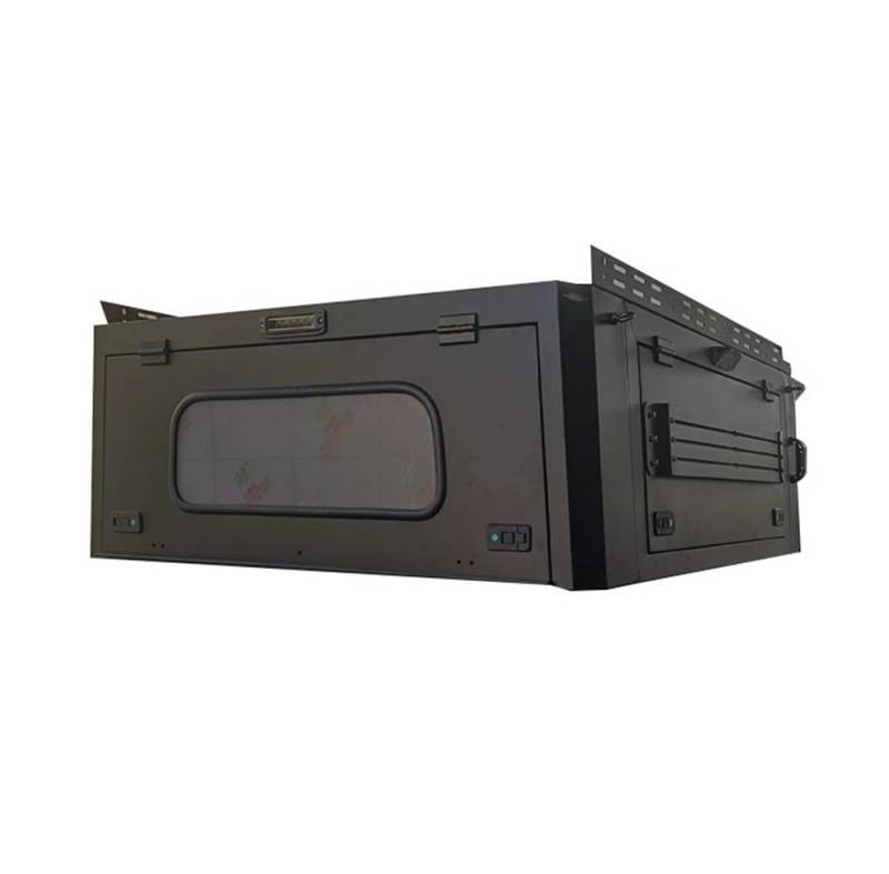 ATATKRT 4X4-Autozubehör, Aluminiumlegierung-Ladeflächenträgersystem, Hardtop-Pick-up-Truck-Überdachung, kompatibel mit Toyota Tacoma, langlebiges Zubehör for die Rückseite des Trucks von ATATKRT