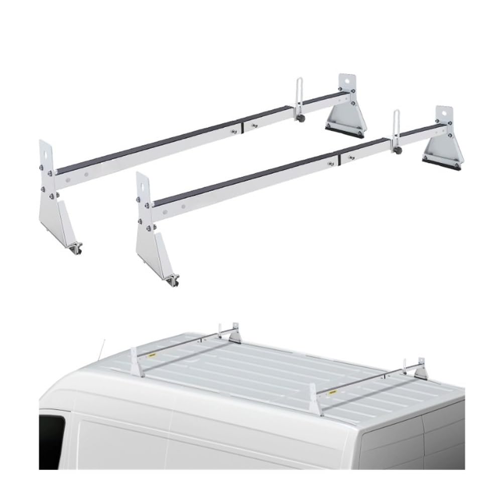 ATATKRT 52"-63,8" verstellbare Querstange for Dachgepäckträger aus Stahl, passend for Transporter mit Regenrinnen, for Kajak-, Kanu-, Holz- und Rohrfracht, robust, langlebiger ATATKRT 52"-63,8" verstellbare Querstange for Dachgepäckträger aus Stahl, passend for Transporter mit Regenrinnen, for Kajak-, Kanu-, Holz- und Rohrfracht, robust, langlebiger von ATATKRT