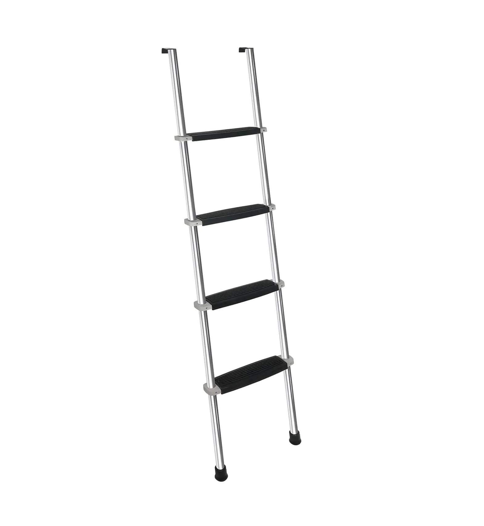 ATATKRT 67" Wohnmobil-Etagenleiter, 4 breite Stufen, Aluminium-Etagenbettleiter for Wohnmobile mit rutschfesten Gummifußpolstern, silbernes Wohnmobilzubehör for draußen ATATKRT 67" Wohnmobil-Etagenleiter, 4 breite Stufen, Aluminium-Etagenbettleiter for Wohnmobile mit rutschfesten Gummifußpolstern, silbernes Wohnmobilzubehör for draußen von ATATKRT