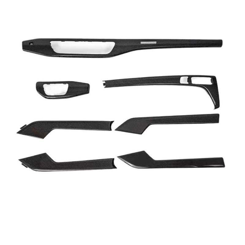 ATATKRT 7-teiliges Carbon Fiber Interior Center Control Panel Upgrade Innenraum Kompatibel for Audi B9 B9PA A4 A5 S4 S5 2017-2024(S5 7 Piece Set) von ATATKRT