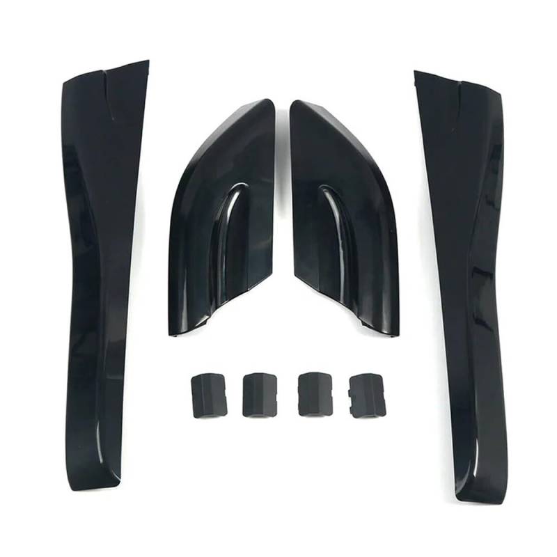 ATATKRT 8 Teile/Satz Auto Dach Rack End Abdeckungen Kompatibel for Hyundai Tucson 2004-2008 Dach Rack Schutzhülle Auto Zubehör von ATATKRT