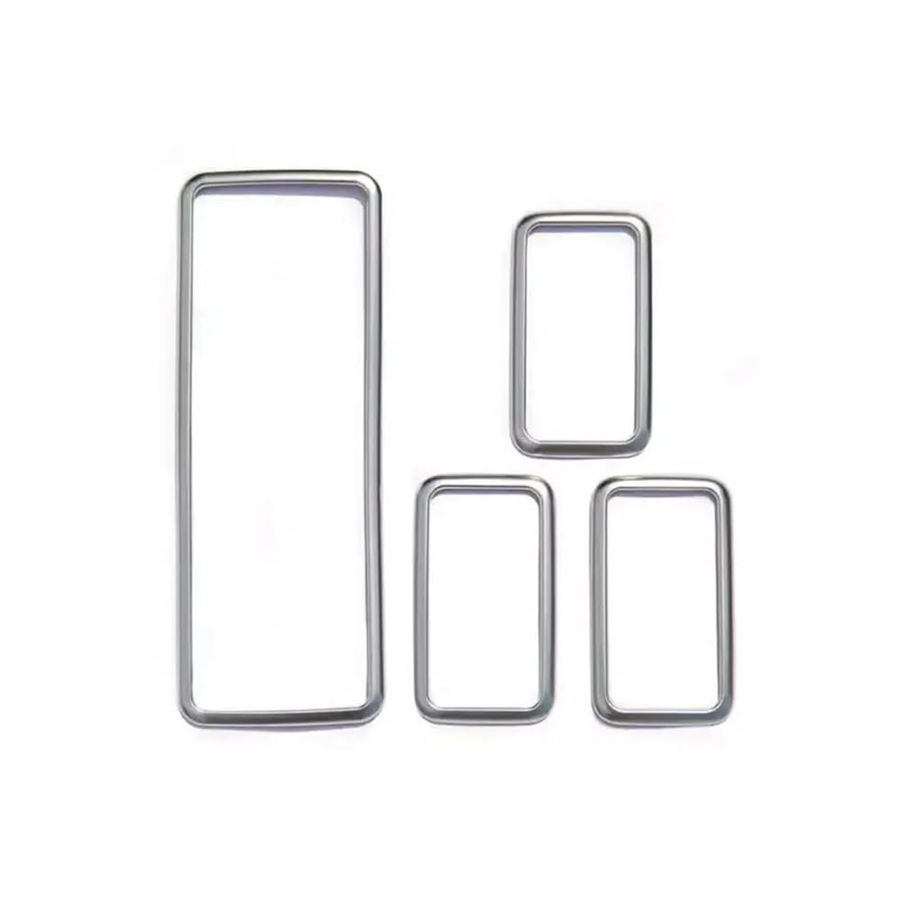 ATATKRT ABS-Autoinnenausstattung Fensterschalter-Knopfrahmen-Abdeckungsverkleidung Kompatibel for Land Rover Range Rover Sport RR Sport 2014-2017(H) von ATATKRT