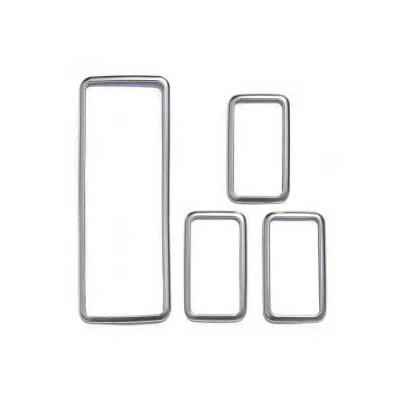ATATKRT ABS-Autoinnenausstattung Fensterschalter-Knopfrahmen-Abdeckungsverkleidung Kompatibel for Land Rover Range Rover Sport RR Sport 2014-2017(H) von ATATKRT