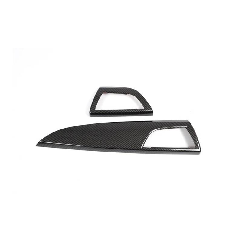 ATATKRT ABS Carbon Fiber Muster Seitliche Luftauslassblende Kompatibel for BMW 1 2 Serie F20 F21 F22 F23 2012-2017 Innenausstattung LHD(CF Pattern) von ATATKRT