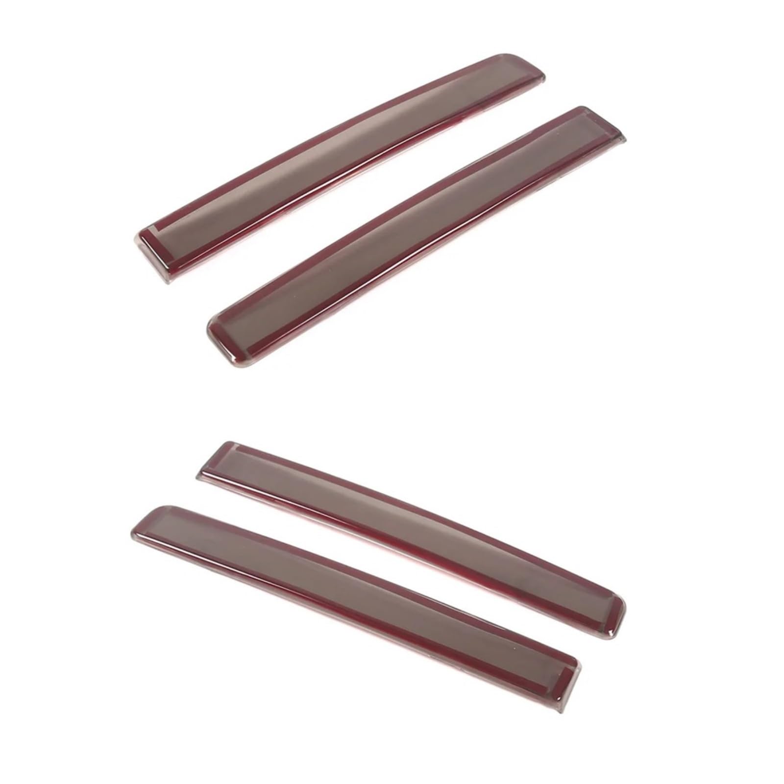 ATATKRT ABS Schwarz Auto-Nebelschlussleuchten-Abdeckungsaufkleber Auto-Außenzubehör Kompatibel for Land Rover Defender 90 110 130 2020-2024(A) von ATATKRT