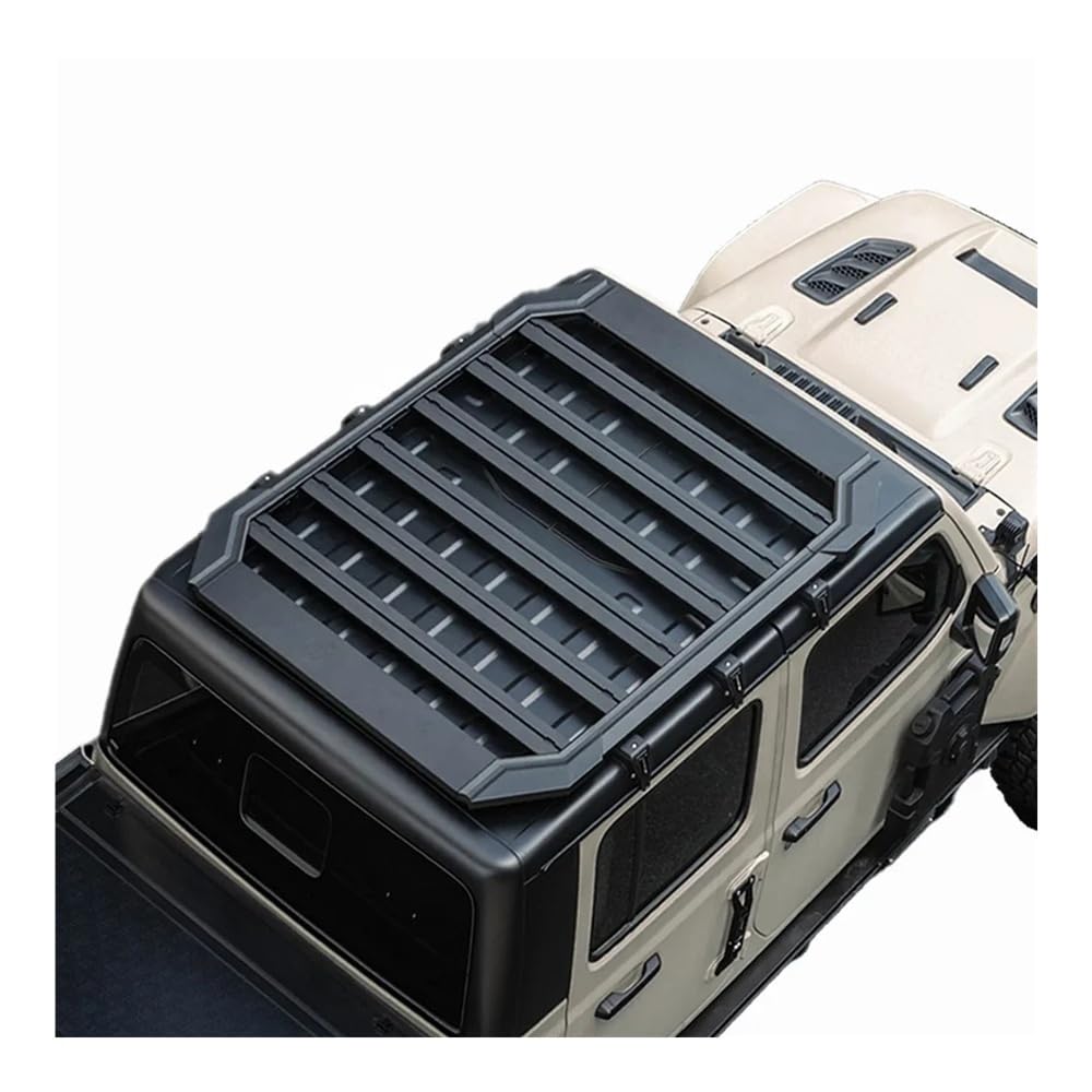 ATATKRT Aluminium-Gepäckträger, kompatibel mit Jeep Gladiator JT 2018–2022, 4 x 4, Dachgepäckträger, Gepäckträger, Getriebeplattform ATATKRT Aluminium-Gepäckträger, kompatibel mit Jeep Gladiator JT 2018–2022, 4 x 4, Dachgepäckträger, Gepäckträger, Getriebeplattform von ATATKRT