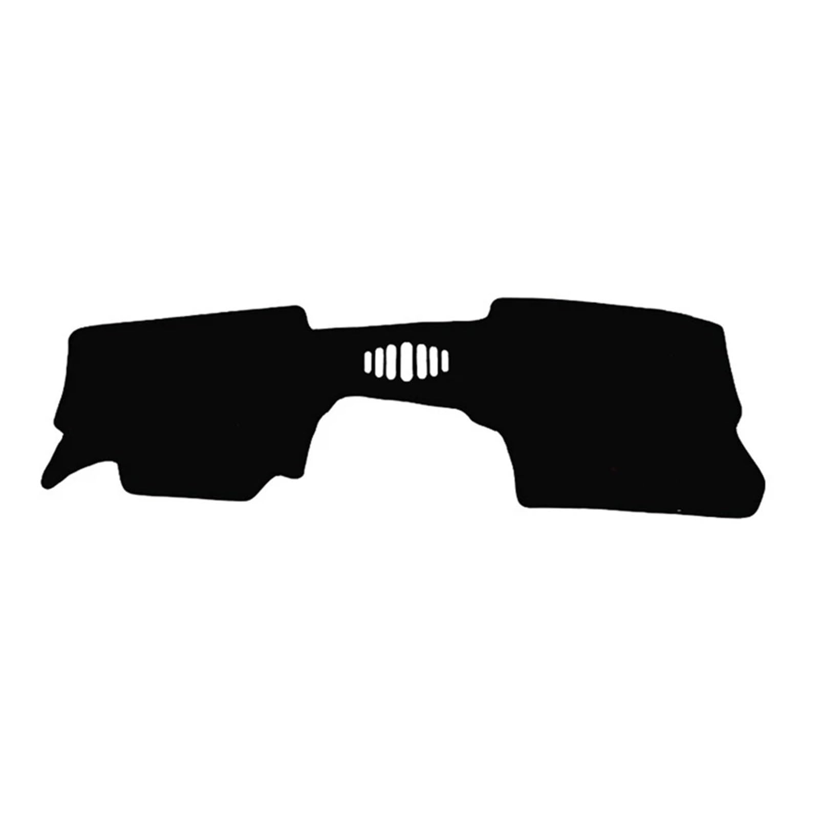 ATATKRT Armaturenbrett-Abdeckung, Armaturenbrett-Matte, Sonnenschutz, Anti-UV, rutschfestes Pad, Zubehör, kompatibel mit Mazda CX-30 CX30 DM 2019–2023(A LHD NO HUD Black) von ATATKRT