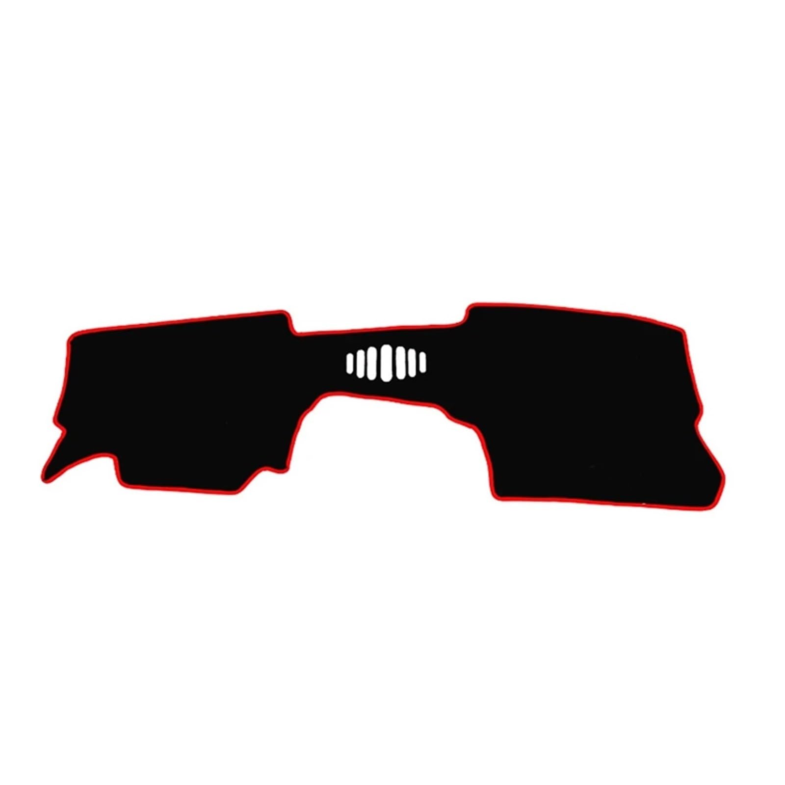 ATATKRT Armaturenbrett-Abdeckung, Armaturenbrett-Matte, Sonnenschutz, Anti-UV, rutschfestes Pad, Zubehör, kompatibel mit Mazda CX-30 CX30 DM 2019–2023(A LHD NO HUD Red) von ATATKRT