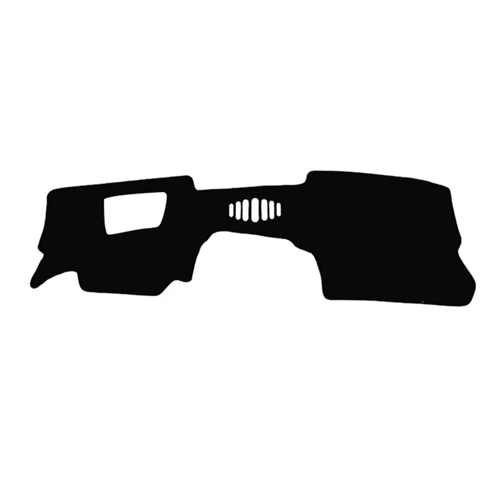 ATATKRT Armaturenbrett-Abdeckung, Armaturenbrett-Matte, Sonnenschutz, Anti-UV, rutschfestes Pad, Zubehör, kompatibel mit Mazda CX-30 CX30 DM 2019–2023(A LHD with HUD Black) von ATATKRT