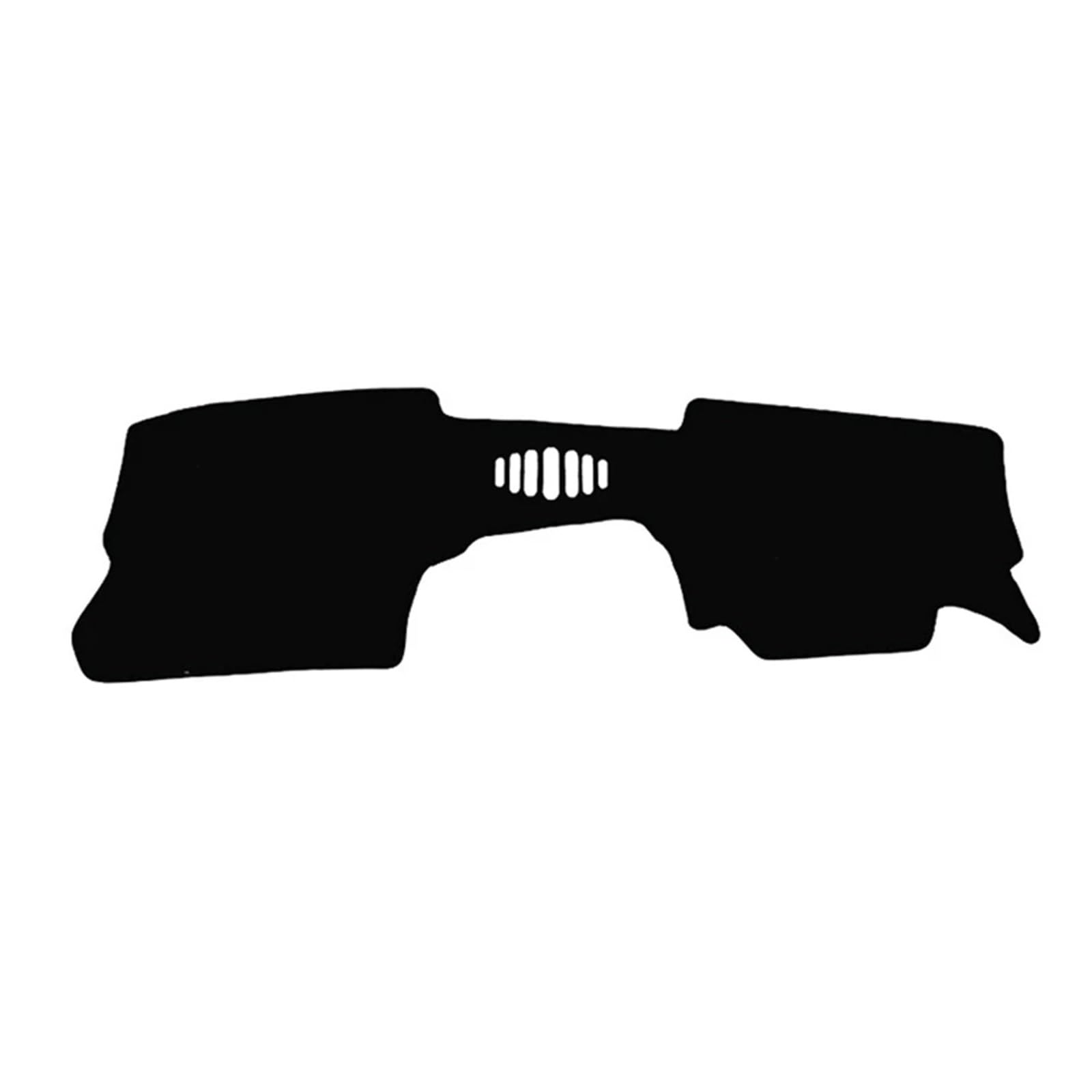 ATATKRT Armaturenbrett-Abdeckung, Armaturenbrett-Matte, Sonnenschutz, Anti-UV, rutschfestes Pad, Zubehör, kompatibel mit Mazda CX-30 CX30 DM 2019–2023(A RHD NO HUD Black) von ATATKRT