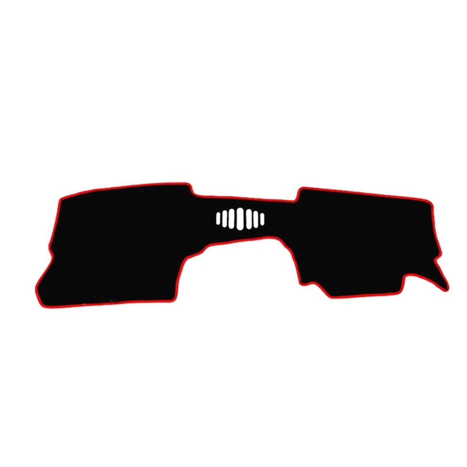 ATATKRT Armaturenbrett-Abdeckung, Armaturenbrett-Matte, Sonnenschutz, Anti-UV, rutschfestes Pad, Zubehör, kompatibel mit Mazda CX-30 CX30 DM 2019–2023(A RHD NO HUD Red) von ATATKRT