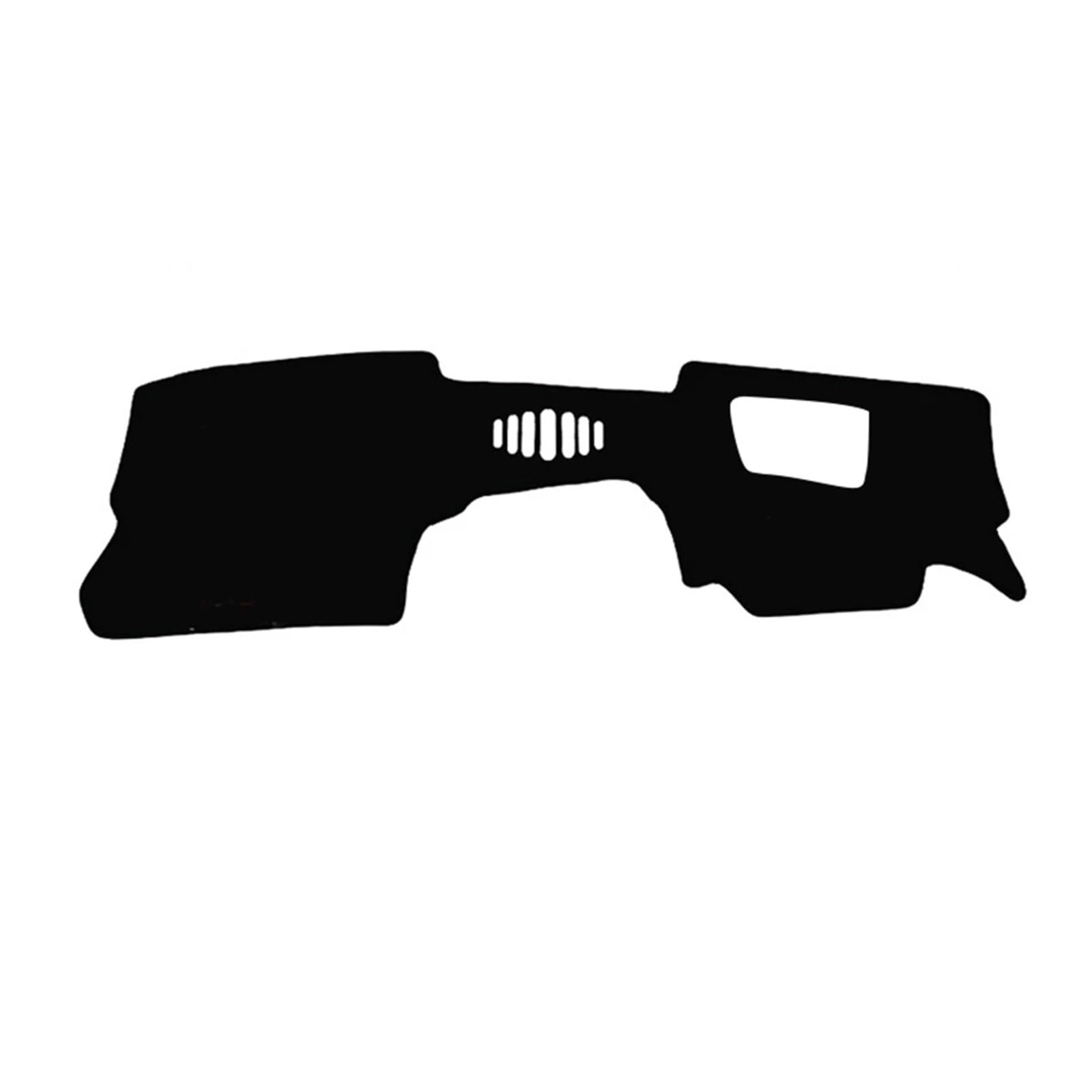 ATATKRT Armaturenbrett-Abdeckung, Armaturenbrett-Matte, Sonnenschutz, Anti-UV, rutschfestes Pad, Zubehör, kompatibel mit Mazda CX-30 CX30 DM 2019–2023(A RHD with HUD Black) von ATATKRT
