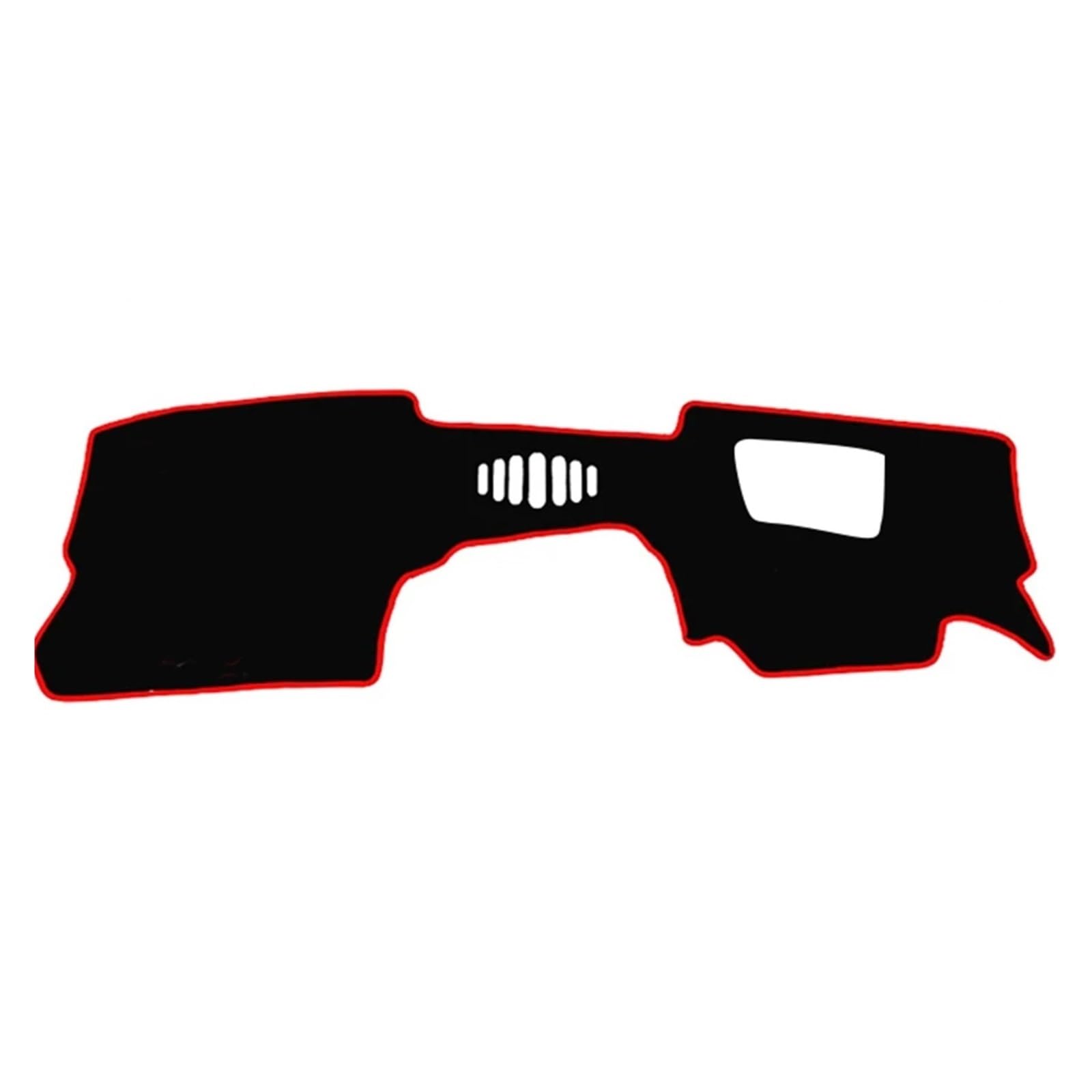 ATATKRT Armaturenbrett-Abdeckung, Armaturenbrett-Matte, Sonnenschutz, Anti-UV, rutschfestes Pad, Zubehör, kompatibel mit Mazda CX-30 CX30 DM 2019–2023(A RHD with HUD Red) von ATATKRT