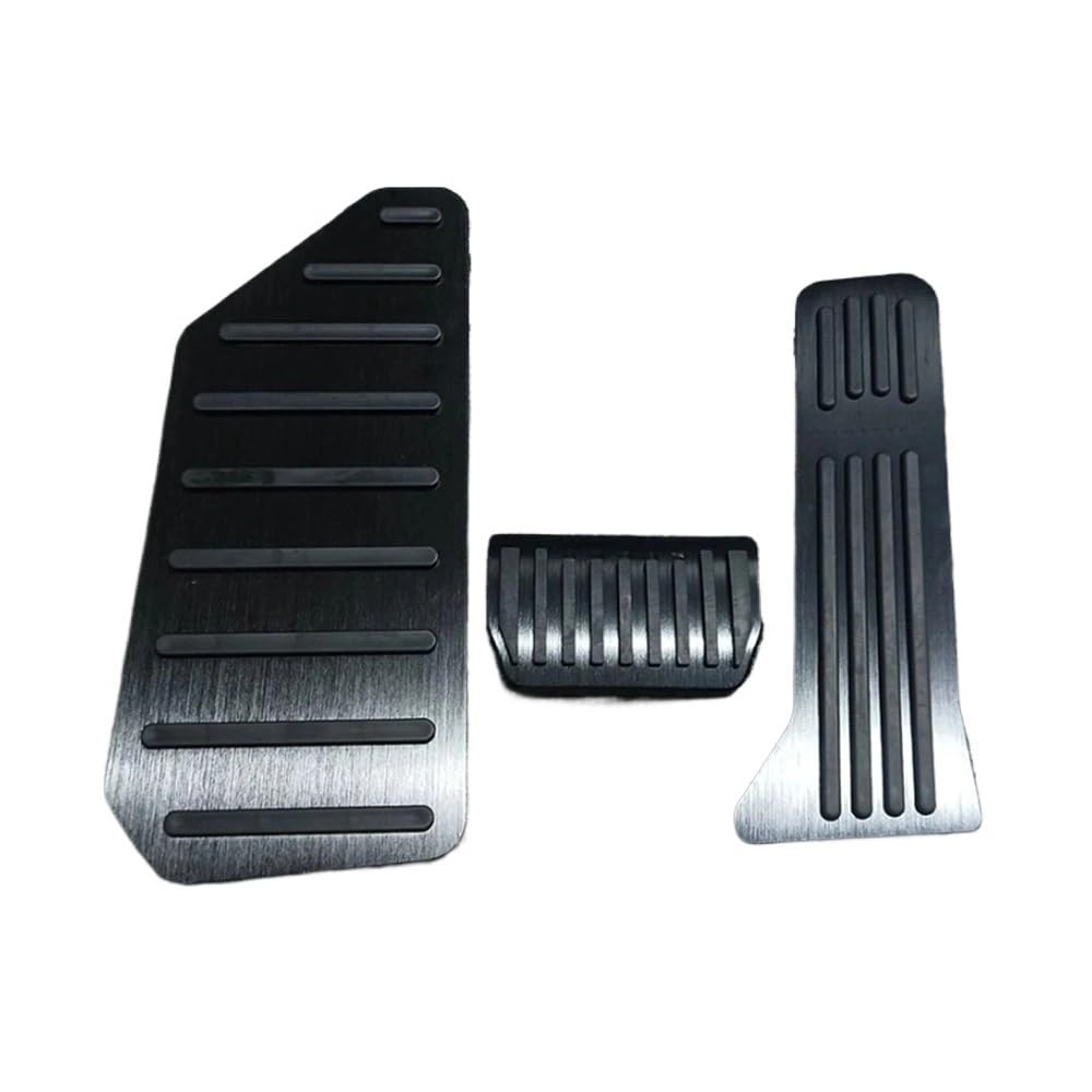 ATATKRT Aufkleber for die Abdeckung des Gasbremsenpaneels, Zubehör zur Änderung des Innendesigns, kompatibel mit Zeekr 001 2021 2022 2023 2024(Black-3pcs) von ATATKRT