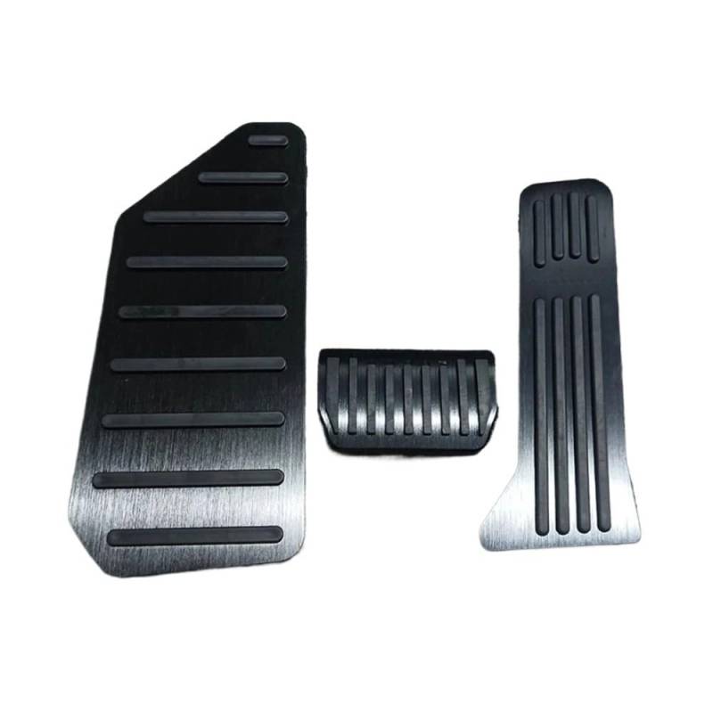 ATATKRT Aufkleber for die Abdeckung des Gasbremsenpaneels, Zubehör zur Änderung des Innendesigns, kompatibel mit Zeekr 001 2021 2022 2023 2024(Black-3pcs) von ATATKRT
