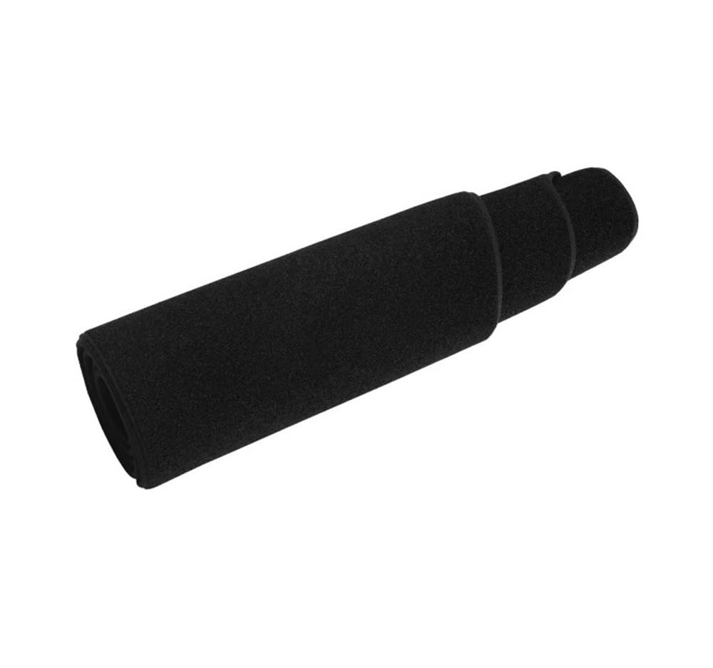 ATATKRT Auto-Armaturenbrett-Abdeckung, Sonnenschutz-Pad, Zubehör, kompatibel mit Toyota Land Cruiser Prado 120 FJ120 2003–2009(LHD Black Side) von ATATKRT