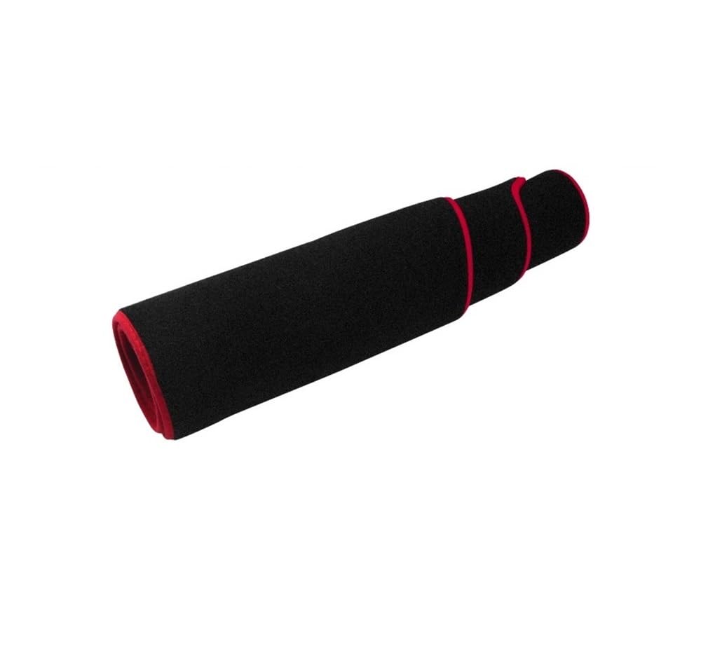 ATATKRT Auto-Armaturenbrett-Abdeckung, Sonnenschutz-Pad, Zubehör, kompatibel mit Toyota Land Cruiser Prado 120 FJ120 2003–2009(LHD Red Side) von ATATKRT