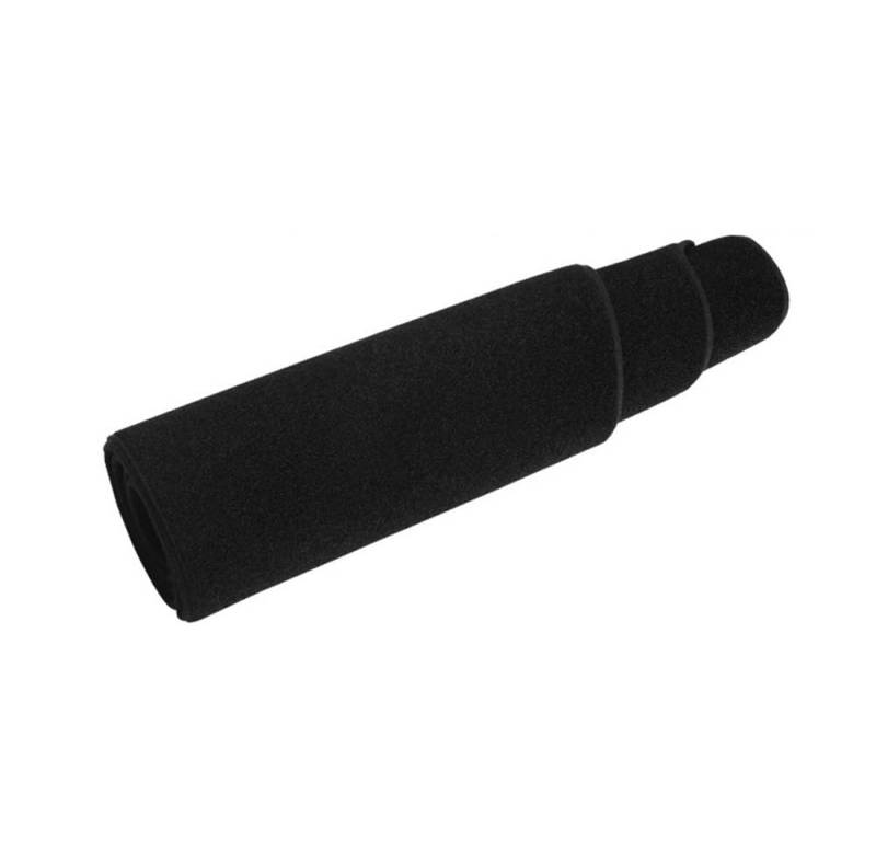ATATKRT Auto-Armaturenbrett-Abdeckung, Sonnenschutz-Pad, Zubehör, kompatibel mit Toyota Land Cruiser Prado 120 FJ120 2003–2009(RHD Black Side) von ATATKRT