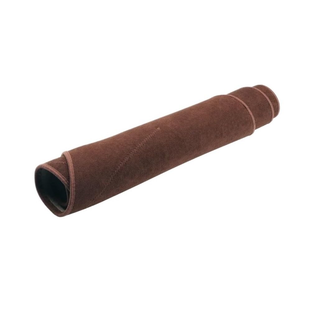 ATATKRT Auto-Armaturenbrett-Abdeckungsmatte, Sonnenschutz, rutschfeste Unterlage, Innenausstattung, kompatibel mit BYD Atto 3 Yuan Plus 2021–2024 EV(Brown LHD) von ATATKRT
