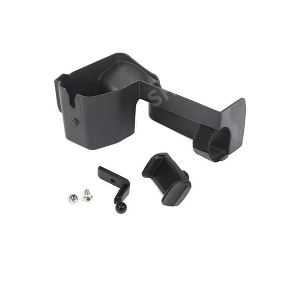 ATATKRT Auto Co-Pilot Beifahrer Armlehne Telefonhalter Kompatibel for Jeep Wrangler JL Gladiator JT 2018-2023 Innenausstattung(Black C) von ATATKRT