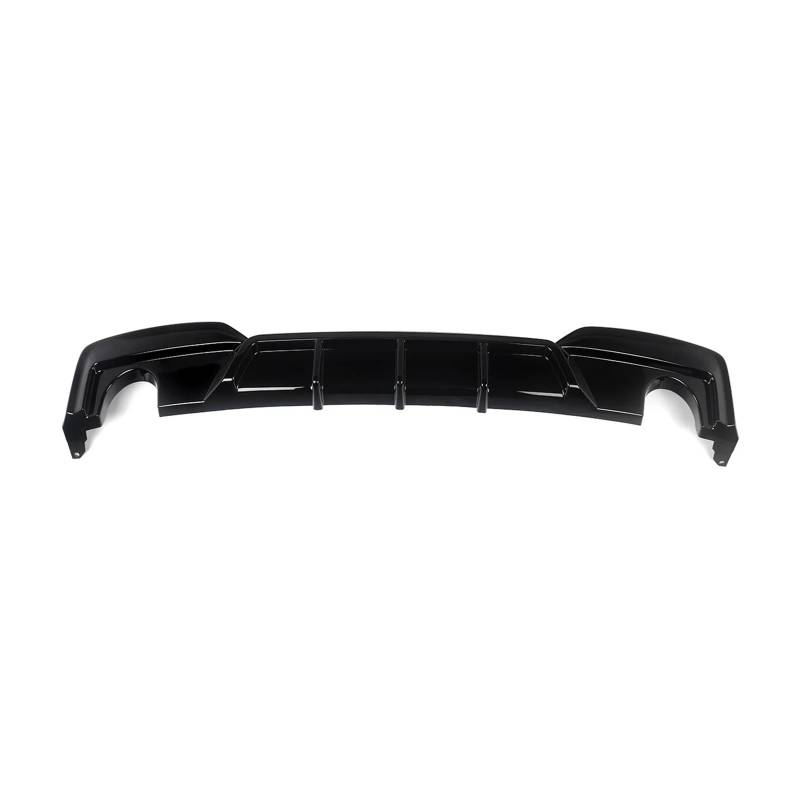 ATATKRT Auto Heckstoßstangen-Diffusorlippe Kompatibel for BMW 6er F06 F12 F13 640i M Sport 2012-2018 Bodykits Hecklippe Glanz Schwarzer Diffusor zur Reduzierung des Luftwiderstands von ATATKRT