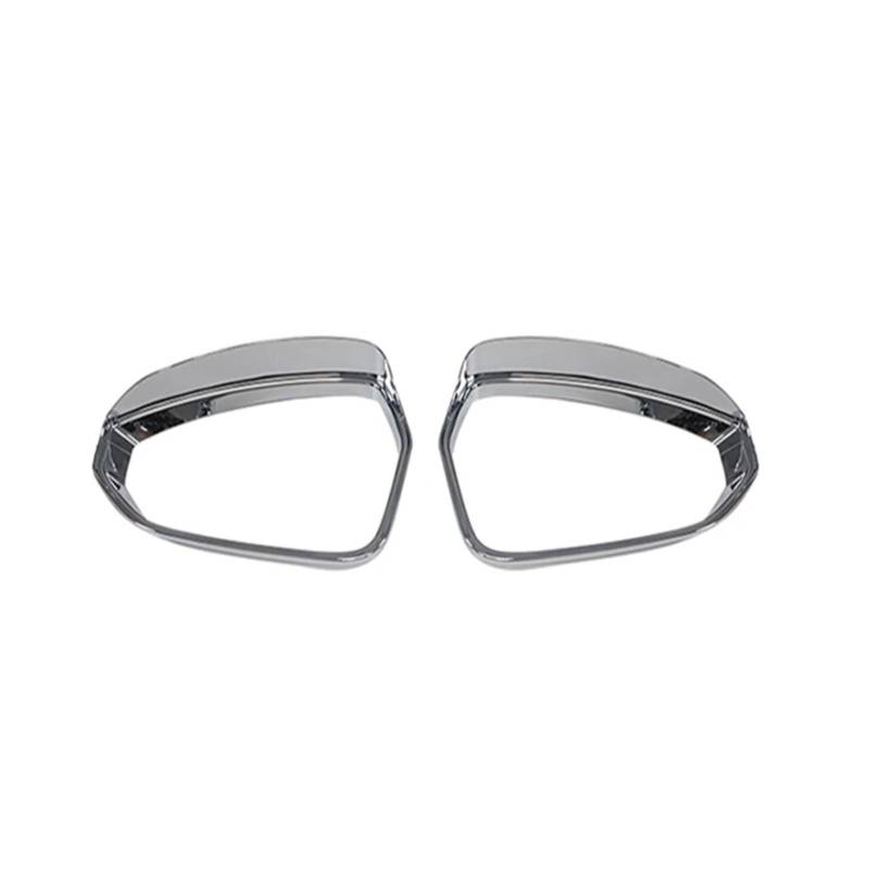 ATATKRT Auto-Rückspiegelblock, Regen-Augenbrauen-Abdeckung, kompatibel mit Geely Zeekr 001 2021–2024, Außendekoration, Styling-Aufkleber, schützendes Autozubehör(Compatible for Silver) von ATATKRT