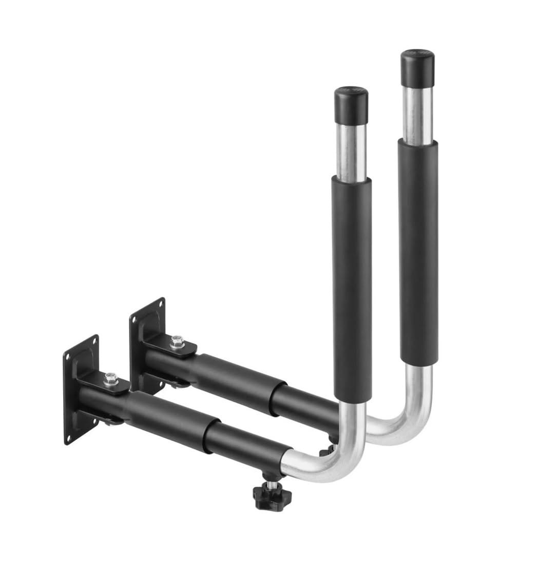 ATATKRT Autodachgepäckträger, Seitenwand-Aufbewahrungsregal, Wandhalterung for Autogepäckträger, 75 kg Tragkraft, for Surfbretter, Kajaks, langlebiger Dachträger(Vertical) von ATATKRT