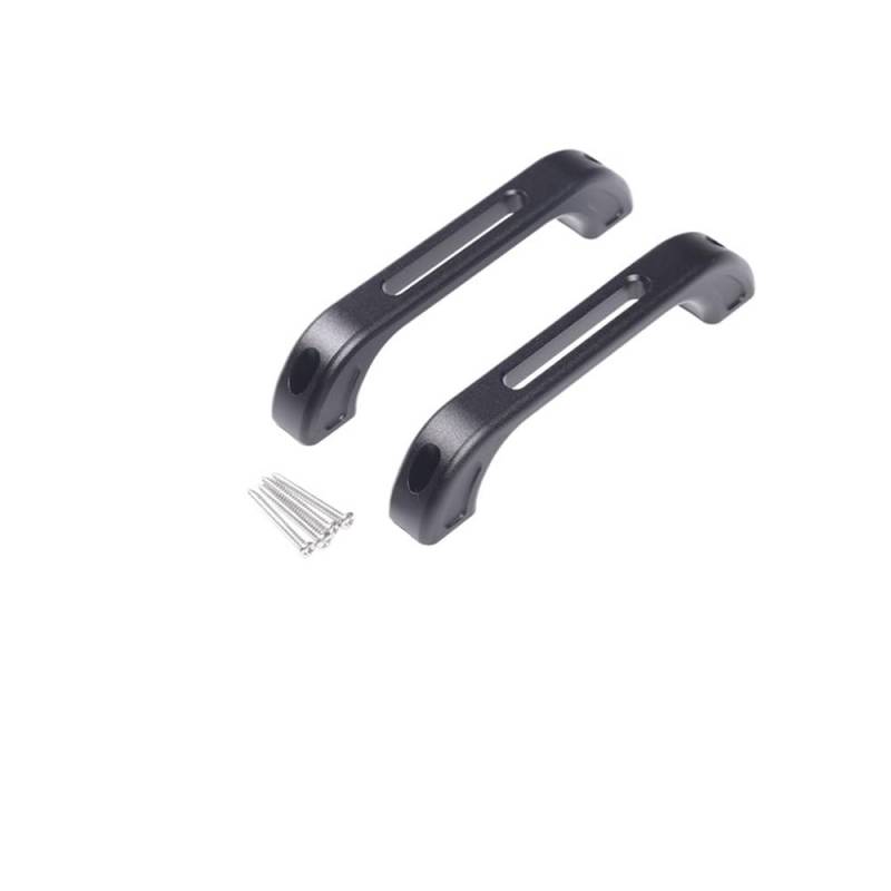 ATATKRT Autoinnenausstattung, Aluminium-A-Säulen-Türgriffdekoration, kompatibel mit Land Rover Defender 90 110 2004–2018, Autozubehör(Style A Black1) von ATATKRT