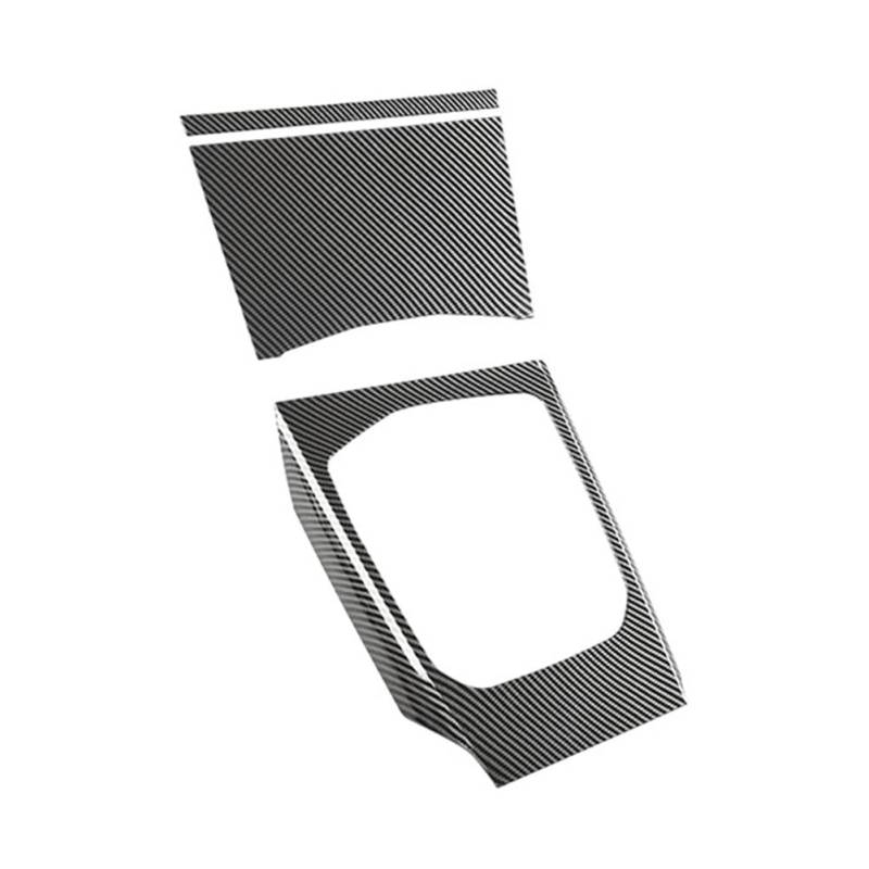 ATATKRT Carbon Fiber Center Console Gear Shift Panel Cover Trim Aufkleber Kompatibel for BMW 3 Series G20 G28 2019-2021 Innenzubehör von ATATKRT