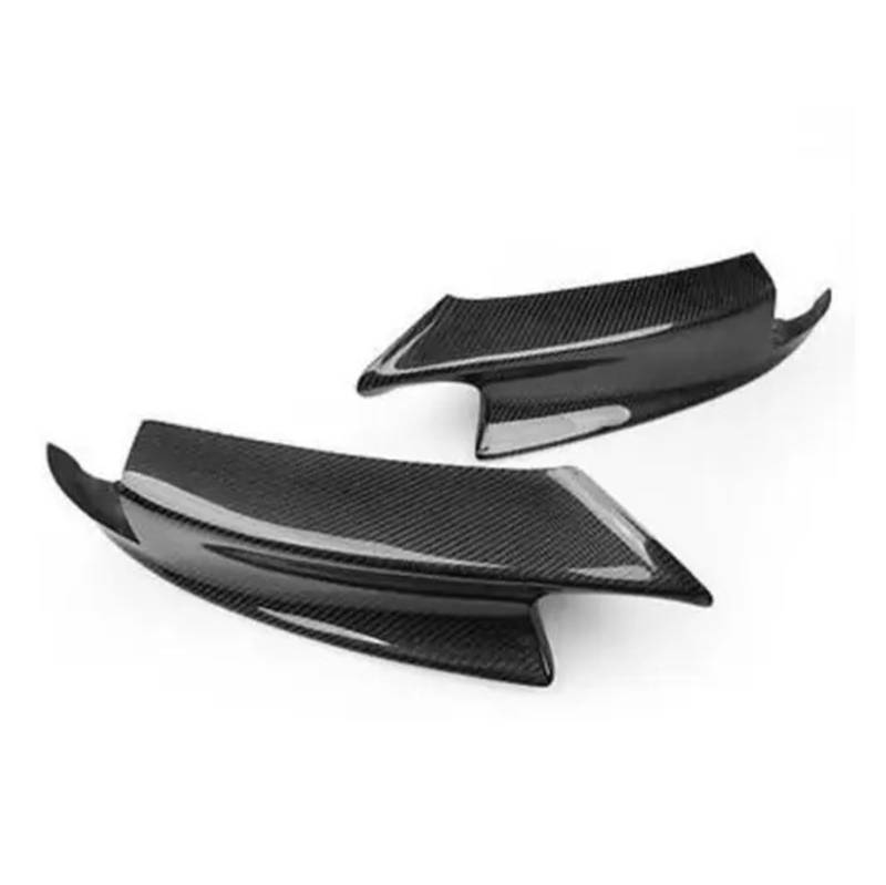 ATATKRT Carbon Fiber Front Bumper Lip Spoiler Seite Ecke Kompatibel for BMW E90 E92 E90 M3 Limousine 2007-2013 Anti-Kollision Automotive Modifikation von ATATKRT