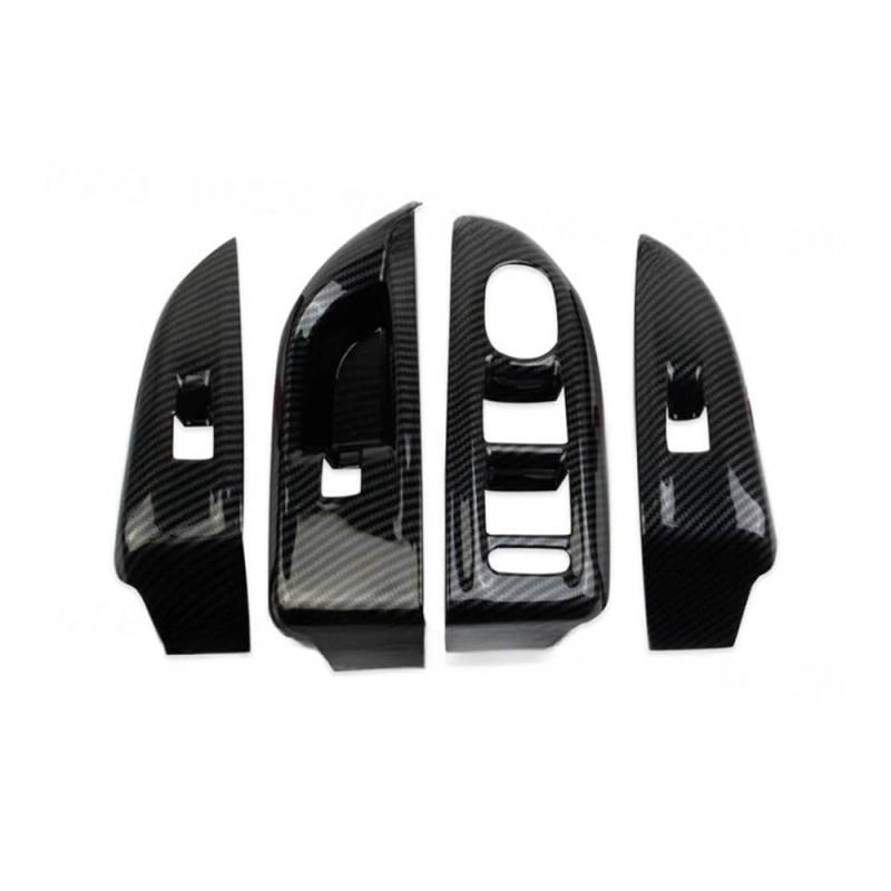 ATATKRT Carbon Fiber Style Fensterheber Trim Switch Panel Cover Kompatibel for Alfa Romeo Tonale Innenausstattung von ATATKRT