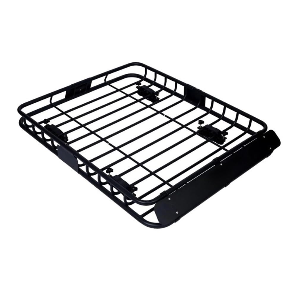 ATATKRT Dachgepäckträgerkorb, Dachgepäckträger for die Dachmontage, 42 Zoll, schwarzer Stahl ATATKRT Dachgepäckträgerkorb, Dachgepäckträger for die Dachmontage, 42 Zoll, schwarzer Stahl von ATATKRT