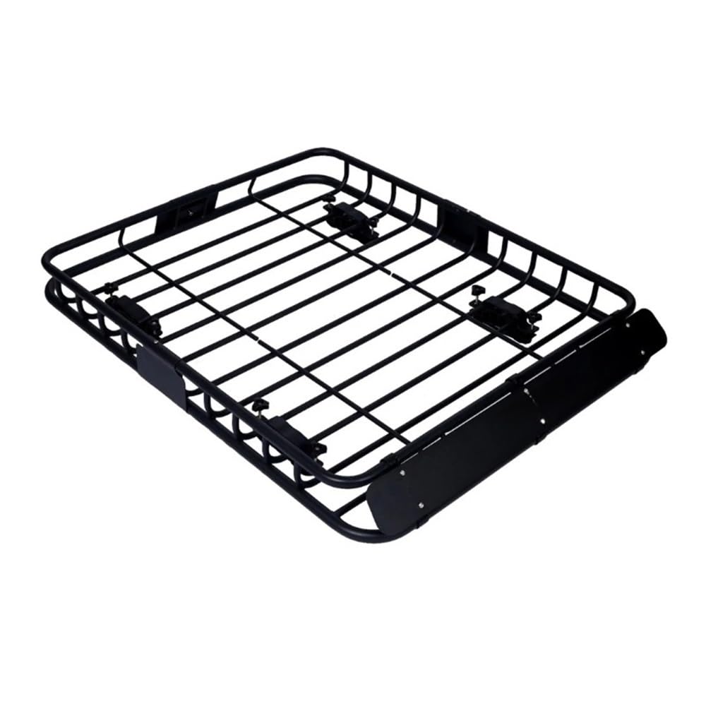 ATATKRT Dachgepäckträgerkorb, Dachgepäckträger for die Dachmontage, 42 Zoll, schwarzer Stahl ATATKRT Dachgepäckträgerkorb, Dachgepäckträger for die Dachmontage, 42 Zoll, schwarzer Stahl von ATATKRT