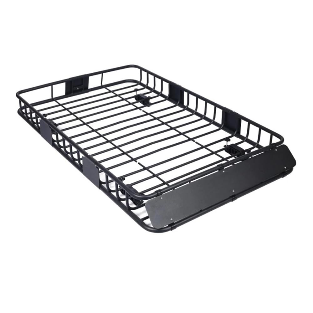 ATATKRT Dachgepäckträgerkorb, Dachgepäckträger for die Dachmontage, Dachgepäckträger 64, schwarzer Stahl, Hochleistungs-Dachgepäckträger-Frachtkorb ATATKRT Dachgepäckträgerkorb, Dachgepäckträger for die Dachmontage, Dachgepäckträger 64, schwarzer Stahl, Hochleistungs-Dachgepäckträger-Frachtkorb von ATATKRT