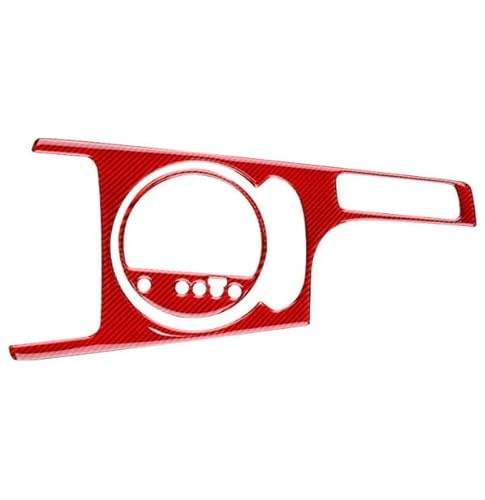 ATATKRT Echte weiche Kohlefaser LHD Autozubehör Innenschalttafel Aufkleber Kompatibel for Audi TT 2007-2014(2) von ATATKRT