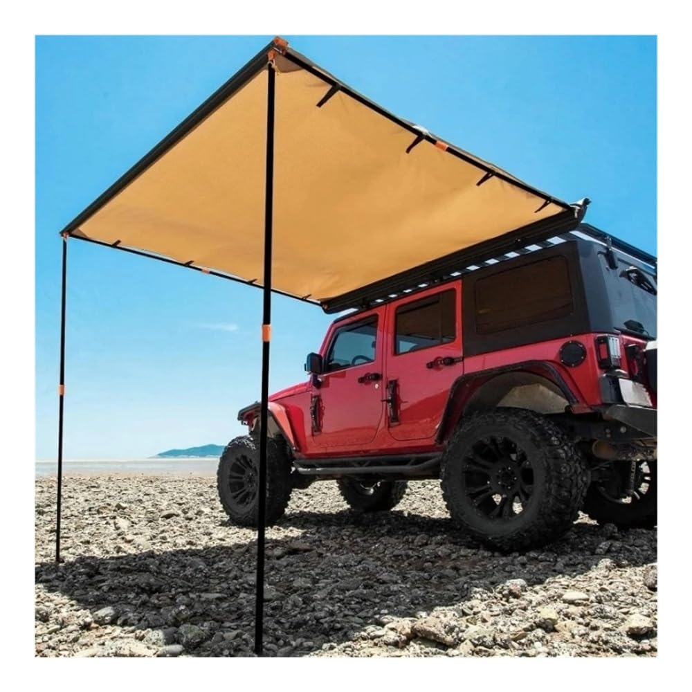 ATATKRT Fahrzeugmarkise 6,6'x10' Dachgepäckträger Ausziehbarer Sonnenschutz UV50+, wetterfeste 4x4-Seitenmarkise for Camping & Overland von ATATKRT