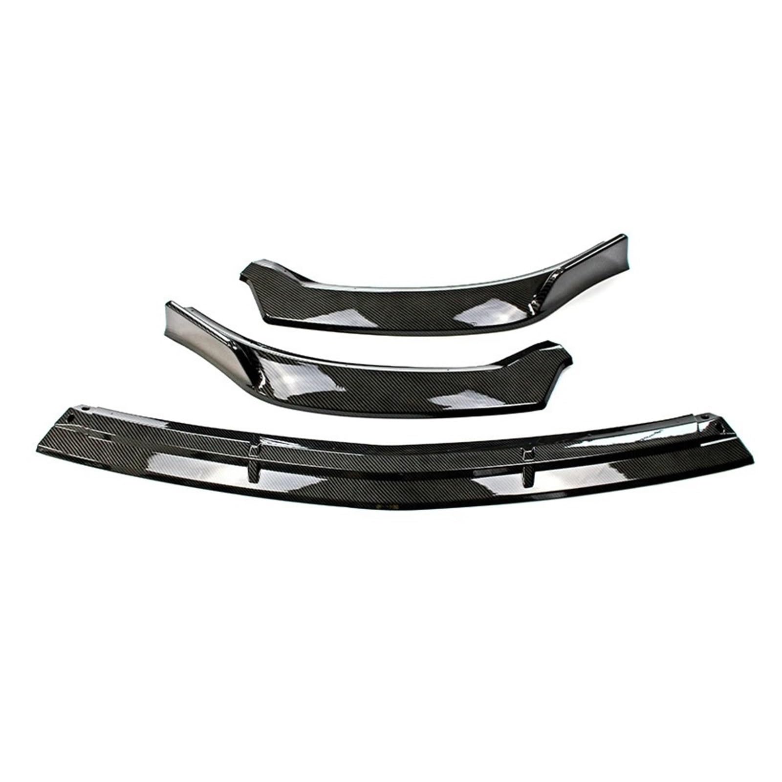 ATATKRT Frontlippen-Stoßstangenschutz-Schutzabdeckung Kompatibel for Mercedes Benz A-Klasse W177 V177 2018-2023 Frontspoiler unten Spoilerdiffusor Antikollisions-Automobilmodifikation(Carbon look) von ATATKRT