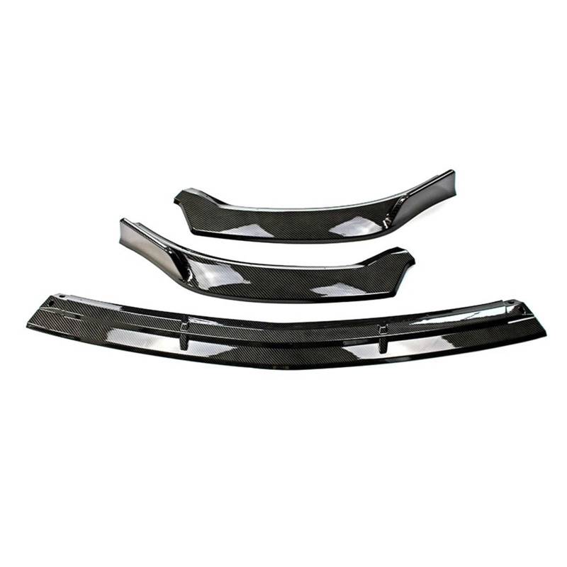 ATATKRT Frontlippen-Stoßstangenschutz-Schutzabdeckung Kompatibel for Mercedes Benz A-Klasse W177 V177 2018-2023 Frontspoiler unten Spoilerdiffusor Antikollisions-Automobilmodifikation(Carbon look) von ATATKRT
