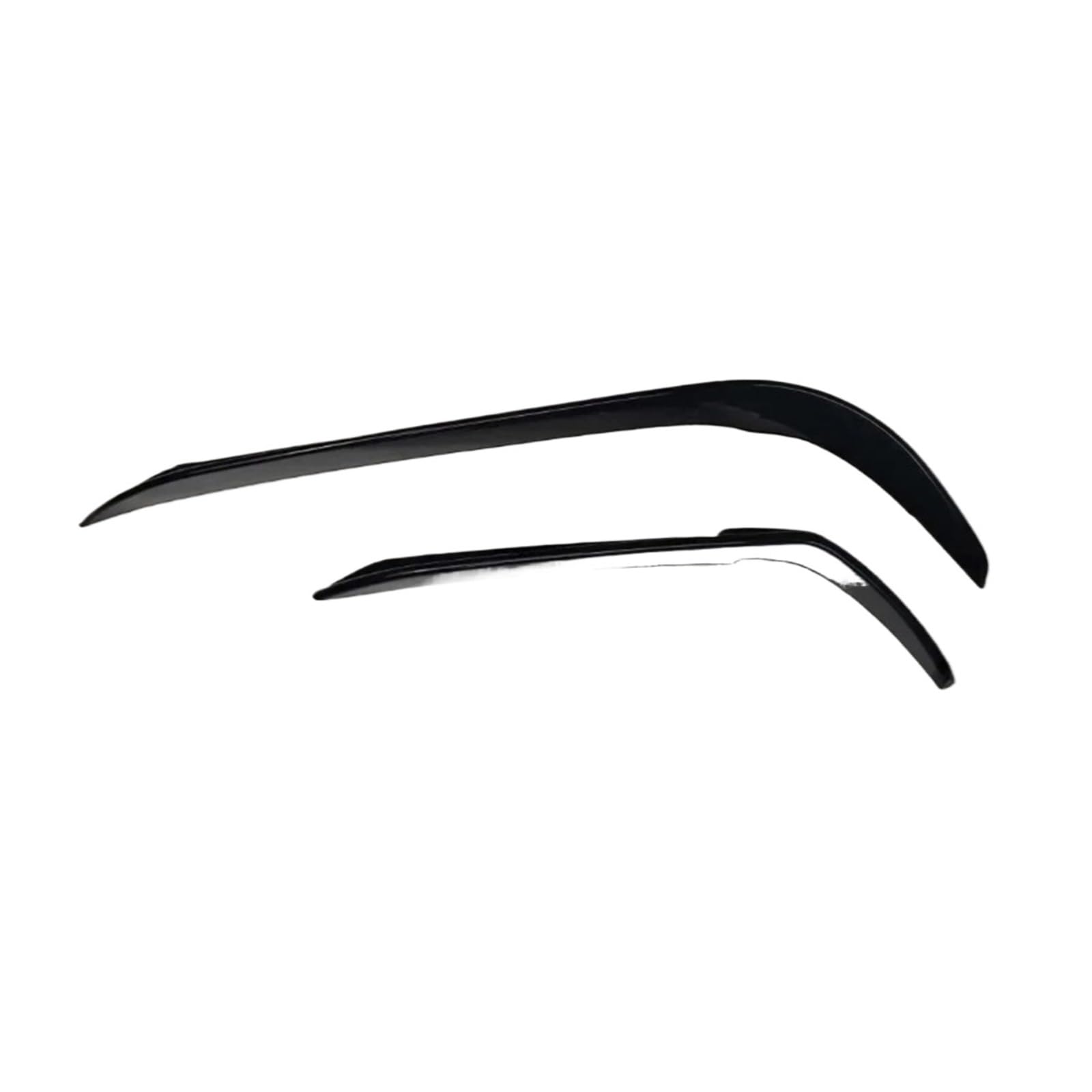 ATATKRT Frontstoßstange Canards Spoiler Nebelscheinwerfer Windmesser Zubehör Schwarz glänzend Kompatibel mit VW Golf 7.5 GTI GTD R RL 2017-2020 Antikollisions-Automobilmodifikation(7.5 R R-L) von ATATKRT