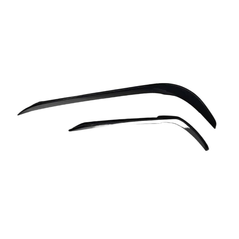 ATATKRT Frontstoßstange Canards Spoiler Nebelscheinwerfer Windmesser Zubehör Schwarz glänzend Kompatibel mit VW Golf 7.5 GTI GTD R RL 2017-2020 Antikollisions-Automobilmodifikation(7.5 R R-L) von ATATKRT