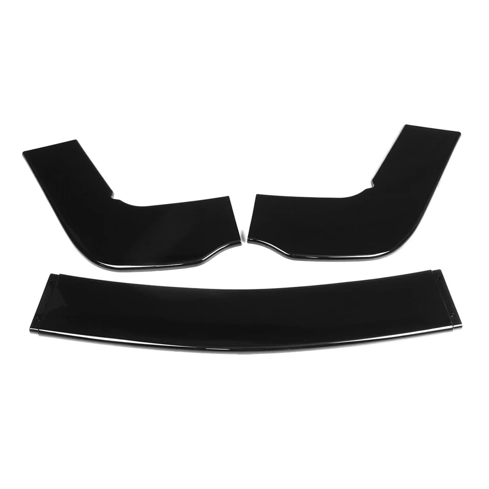 ATATKRT Frontstoßstangen-Lippendiffusor-Splitter-Deflektorlippen-Bodykit Kompatibel mit Dodge Challenger SXT SRT HELLCAT 2012-2019 Autozubehör Antikollisions-Automobilmodifikation(A) von ATATKRT