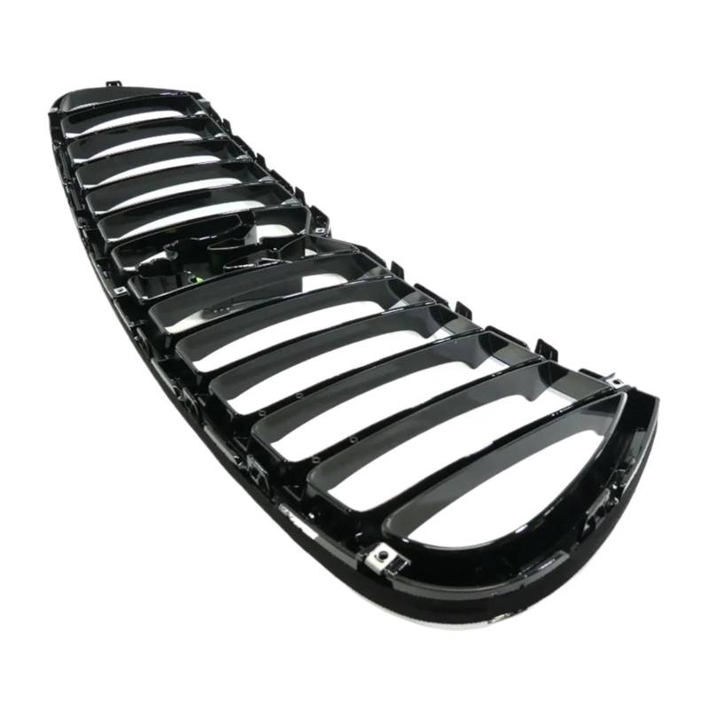 ATATKRT Frontstoßstangengrill, oberer Grill, passend for OEM 670011097, kompatibel mit Maserati Ghibli 2014–2017, Stoßstangenschutz, Antikollisions-Automobilmodifikation von ATATKRT