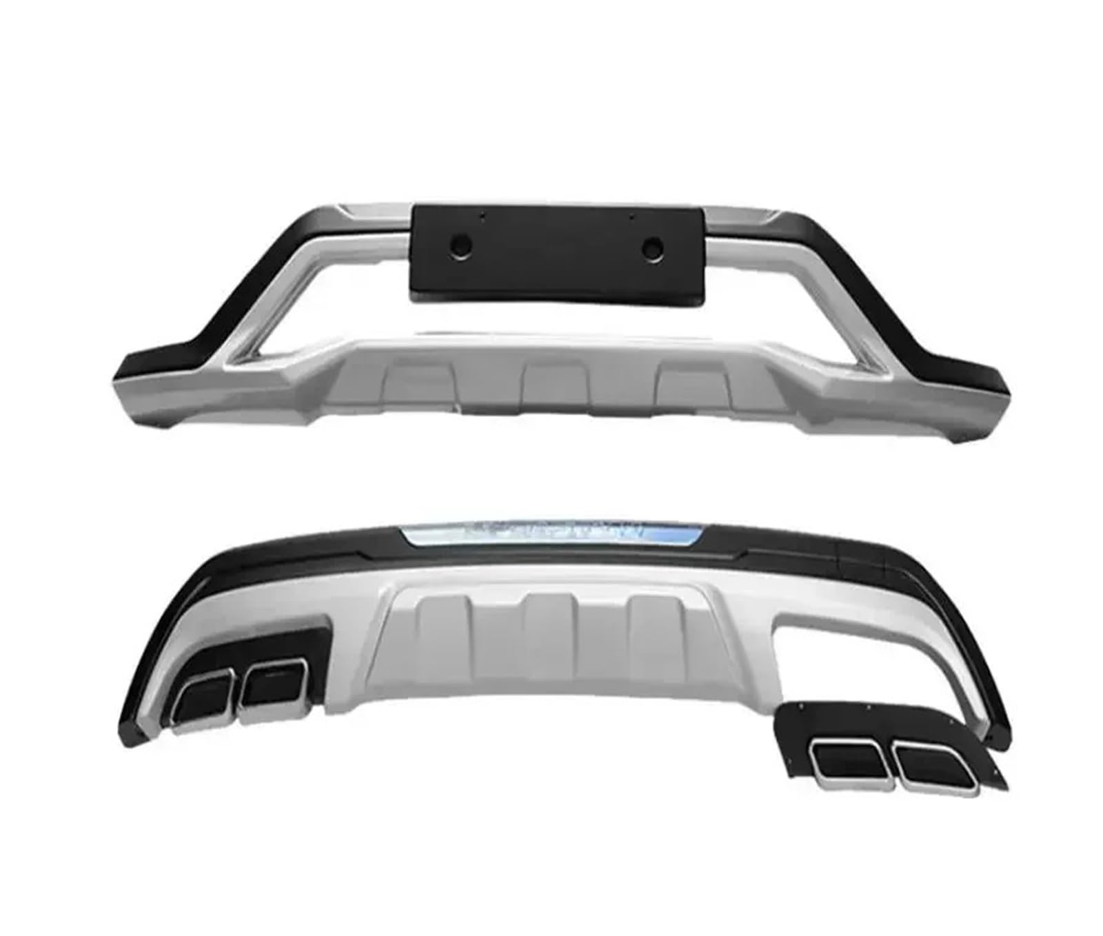 ATATKRT Frontstoßstangenschutz, Unterfahrschutz, Heckschutz, kompatibel mit Hyundai Tucson 2015 2016 2017 2018 2019 2020, YJF Anti-Kollisions-Automobilmodifikation ATATKRT Frontstoßstangenschutz, Unterfahrschutz, Heckschutz, kompatibel mit Hyundai Tucson 2015 2016 2017 2018 2019 2020, YJF Anti-Kollisions-Automobilmodifikation von ATATKRT