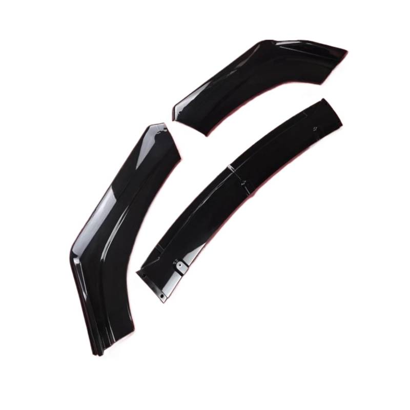 ATATKRT Glänzender Frontspoiler-Splitter-Diffusor for die Stoßstange, kompatibel mit Peugeot 508 MK2 R83 S/SS/W GT Line 2018–2022 Pre-LCI-Bodykits, Tuning, Antikollisions-Automobilmodifikation von ATATKRT